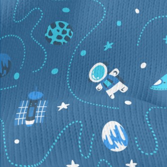Cartoon Space Cruise Stretch Jersey