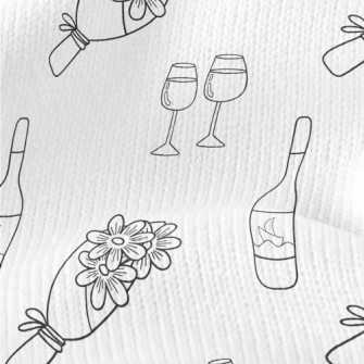 Simple Hand Drawn Dating Stretch Jersey