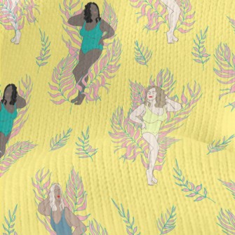 Confident Marshmallow Girl Stretch Jersey