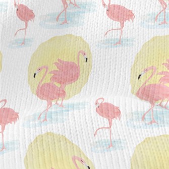 Flamingo And Sun Stretch Jersey