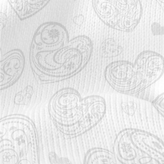 Elegant Plant Heart Stretch Jersey