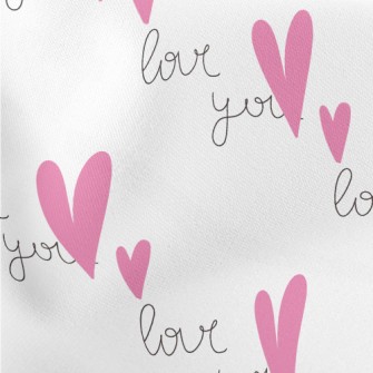 Valentine&#39;s Day Confession Lightweight Cotton Poplin