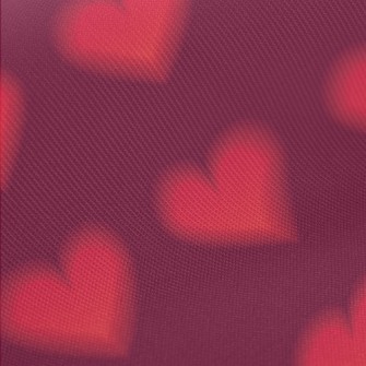 Blurred Love Pattern Midweight Cotton Poplin
