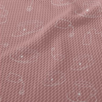 Hot Tea And Tea Bags Birdseye Piqué