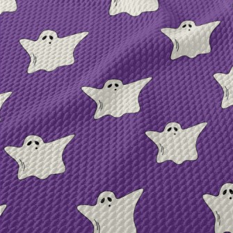 Halloween Ghost Birdseye Piqué