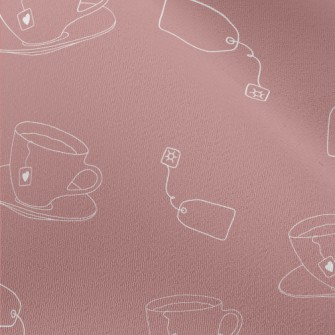 Hot Tea And Tea Bags Chiffon