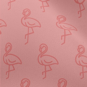 Pink Flamingo Chiffon