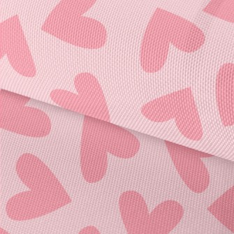 Pink Love Spots Waterproof Oxford