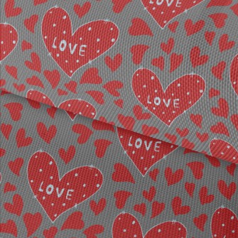 Hand Drawn Valentine&#39;s Day Waterproof Oxford