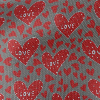 Hand Drawn Valentine&#39;s Day Waterproof Canvas
