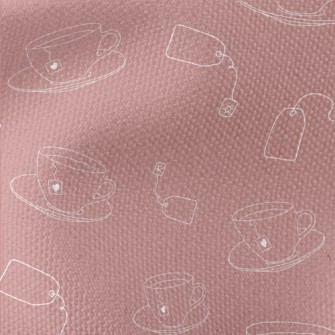 Hot Tea And Tea Bags Waterproof Canvas