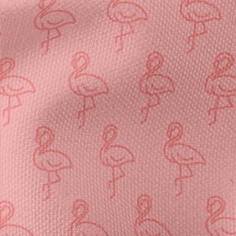Pink Flamingo Waterproof Canvas