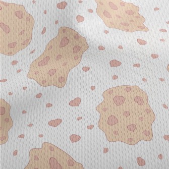 Love And Irregular Patterns Athletic Mesh Flat Back