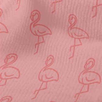 Pink Flamingo Terry
