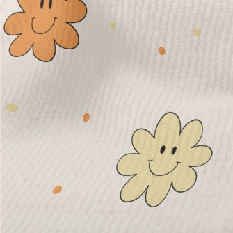 Cute Smiling Flowers Terry