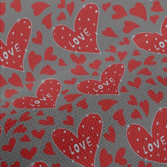 Hand Drawn Valentine&#39;s Day Performance Linen
