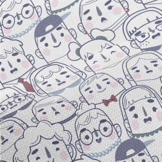 Cute Character Expressions Performance Linen