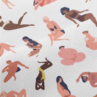 Multi-ethnic Group Portrait Performance Linen
