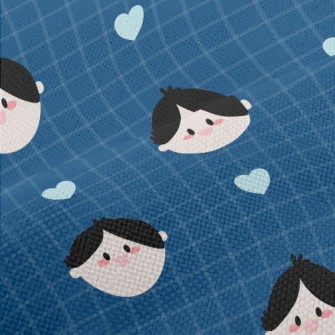 Cute Japanese Figurines Performance Linen