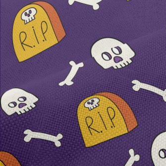 Tombstone And Skull Performance Linen