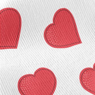 Passionate Red Heart Standard Corduroy