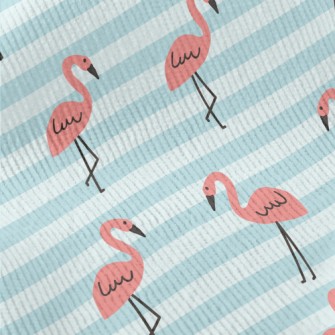 Cute Hand Drawn Flamingo Standard Corduroy