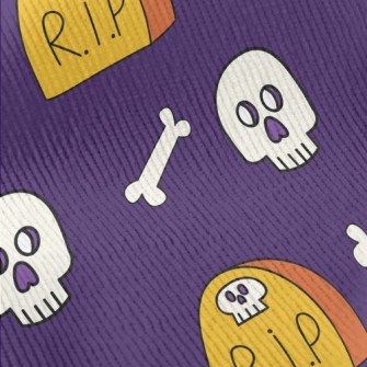 Tombstone And Skull Standard Corduroy