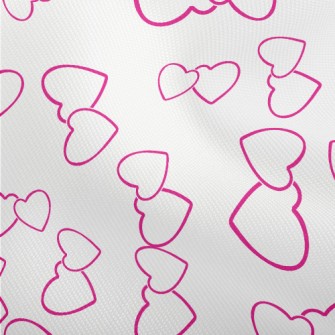 Simple Double Heart Pattern Dobby