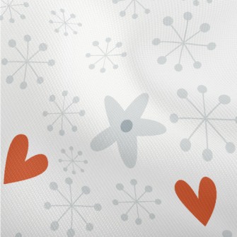 Snowflakes And Hearts Dobby