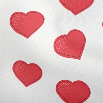 Passionate Red Heart Dobby