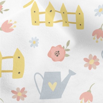 Fairytale Lovely Garden Micro Fleece