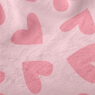 Pink Love Spots Minky