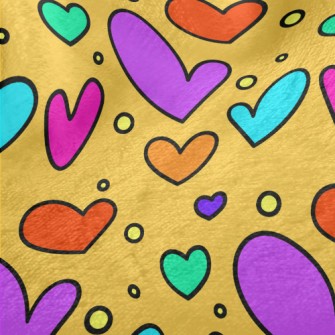 Abstract Fluorescent Heart Minky