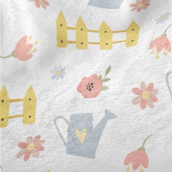 Fairytale Lovely Garden Minky