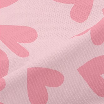 Pink Love Spots Piqué