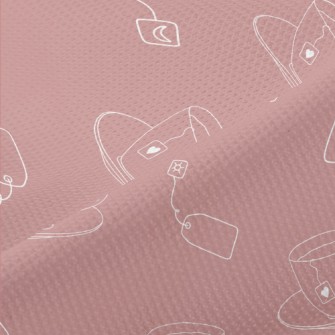 Hot Tea And Tea Bags Piqué