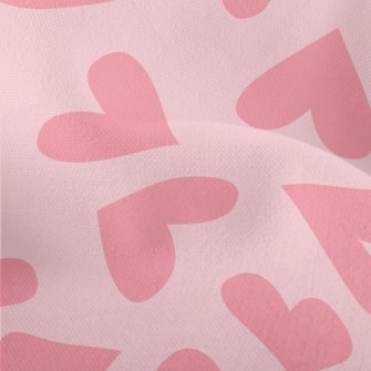 Pink Love Spots Lightweight Performance Linen
