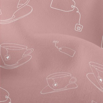 Hot Tea And Tea Bags Lightweight Performance Linen