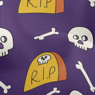 Tombstone And Skull Lightweight Performance Linen