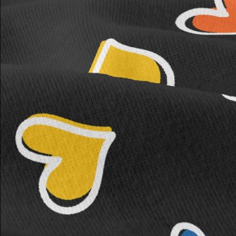 Mini Colorful Hearts Modern Jersey