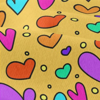 Abstract Fluorescent Heart Modern Jersey