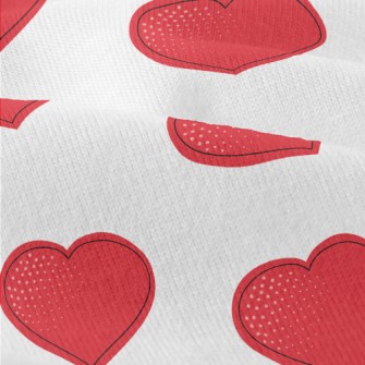 Passionate Red Heart Modern Jersey