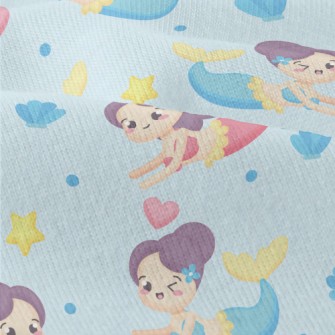 Cute Mermaid Swimming In The S Modern Jersey