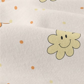 Cute Smiling Flowers Modern Jersey