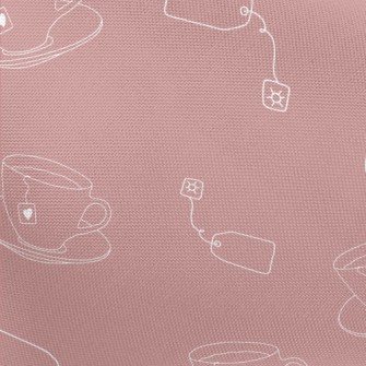 Hot Tea And Tea Bags Pongee