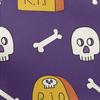 Tombstone And Skull Pongee