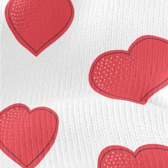 Passionate Red Heart Stretch Jersey
