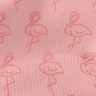 Pink Flamingo Stretch Jersey