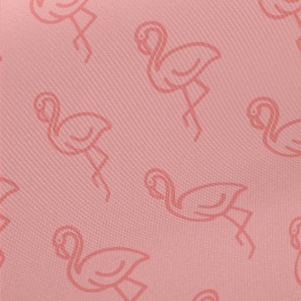 Pink Flamingo Midweight Cotton Poplin