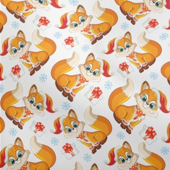 Cute Fox With A Gift Dobby